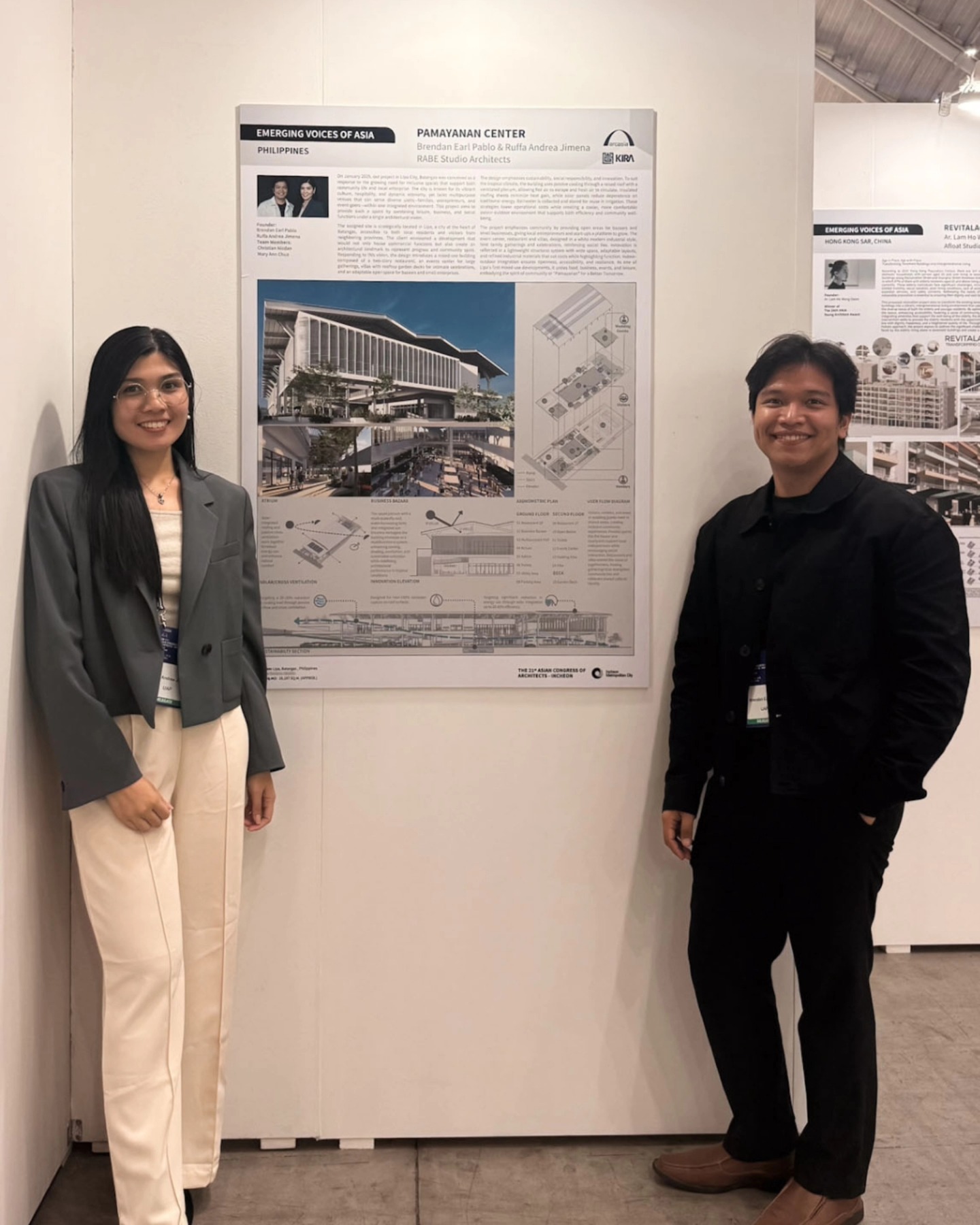 With the Presentation Board